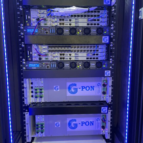 OLT e Chave Óptica